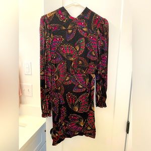 Farm Rio Butterfly sky Mini dress XS